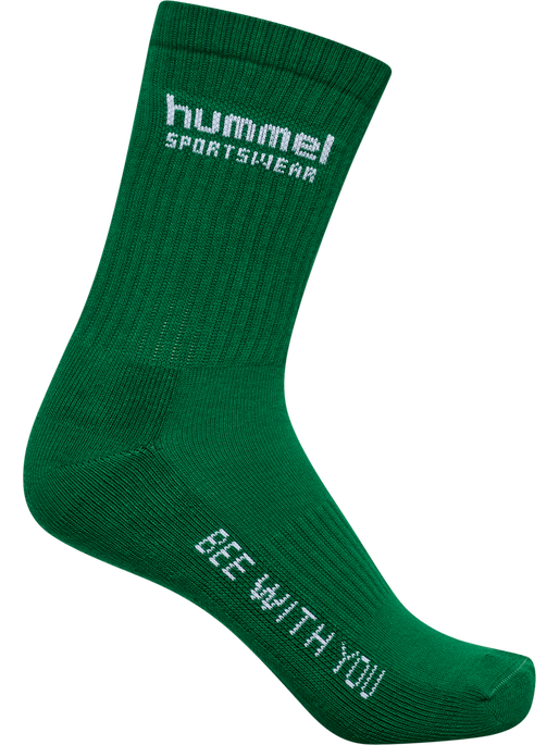 hml3-PACK SOCKS SPORTSWEAR, SKYDIVER/EDEN/WHITE hml3-PACK SOCKS SPORTSWEAR, SKYDIVER/EDEN/WHITE, packshot