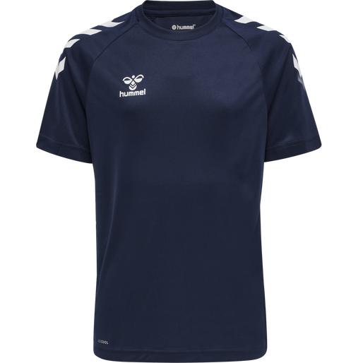 hmlCORE XK CORE POLY TEE S/S KIDS, MARINE hmlCORE XK CORE POLY TEE S/S KIDS, MARINE, packshot