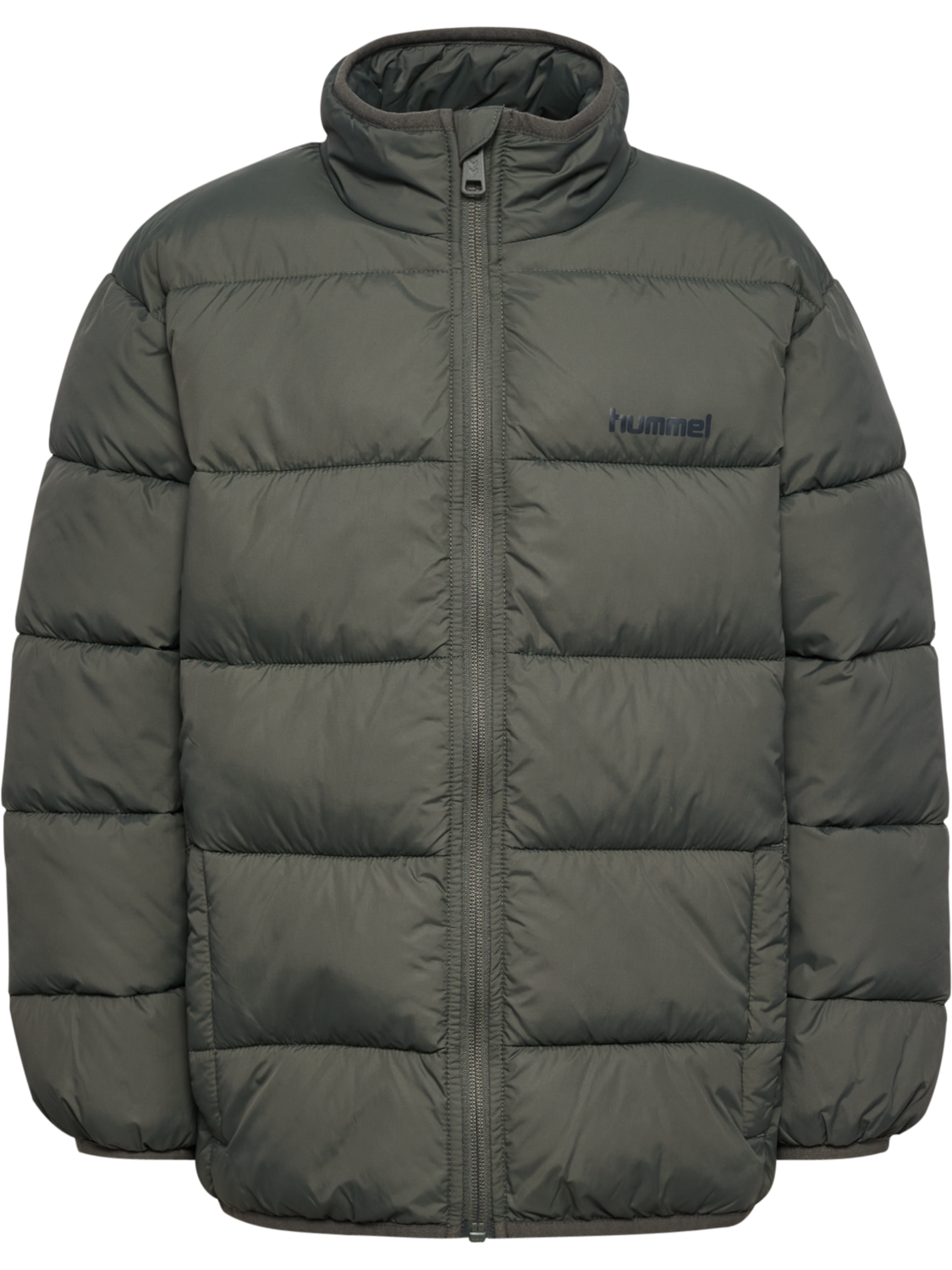 hmlJR LIGHTWEIGHT PUFFER JACKET, CASTOR GRAY, packshot