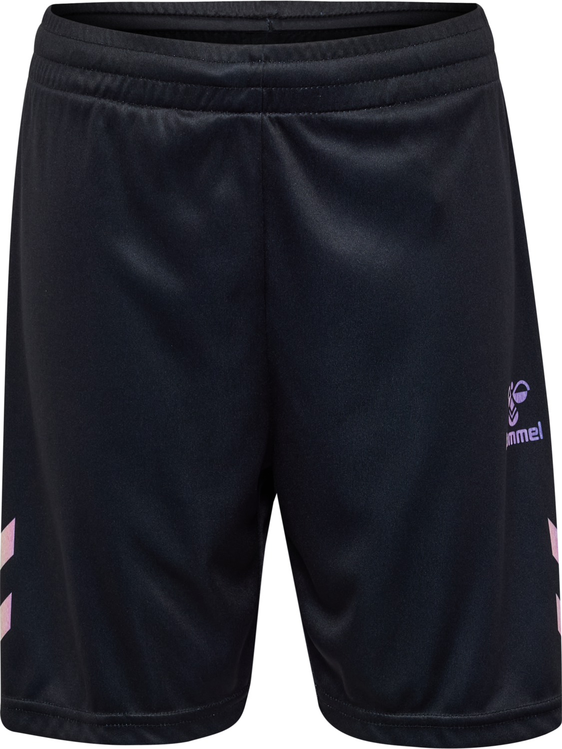 hmlSHIMMER SHORTS, BLACK, packshot