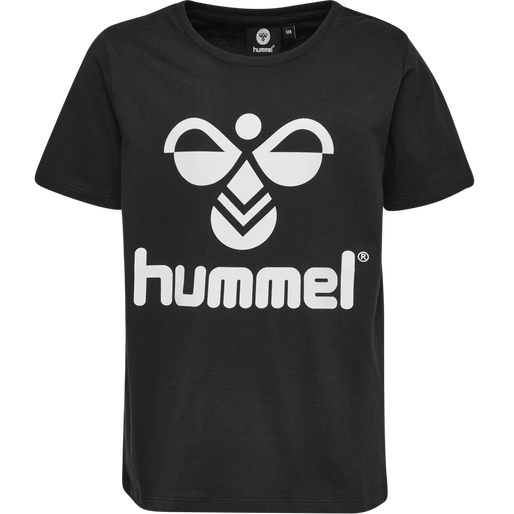hmlTRES T-SHIRT S/S, BLACK, packshot