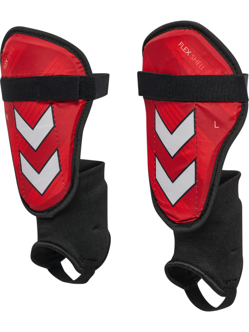 hmlSHIN GUARDS FLEX SHELL, POMPEIAN RED, packshot
