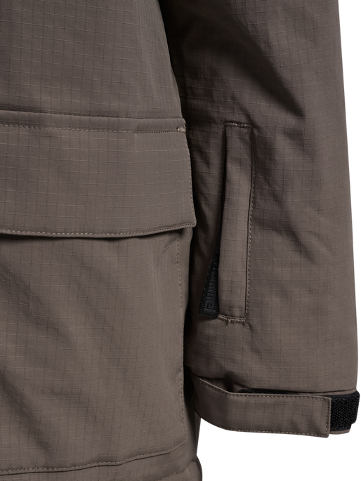 hmlBOB TEX JACKET, MAJOR BROWN, packshot