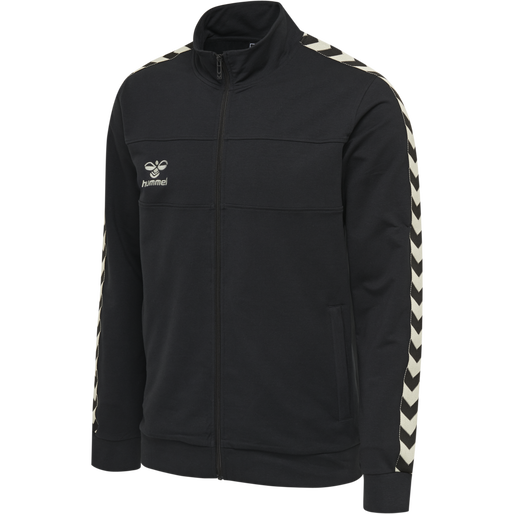 hmlMOVE CLASSIC ZIP JACKET, BLACK, packshot