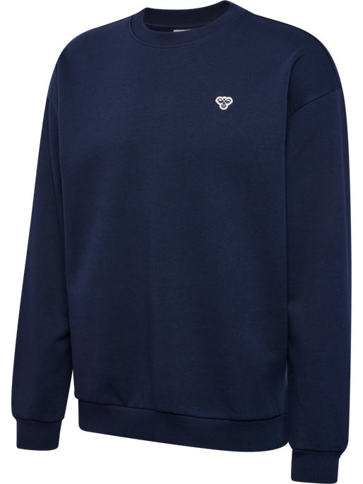 hmlLOOSE CREWNECK BEE, DRESS BLUES hmlLOOSE CREWNECK BEE, DRESS BLUES, packshot
