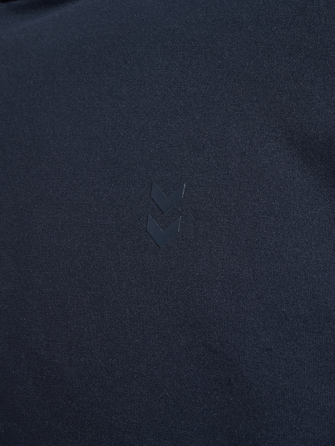 hmlDEFENDER ZIP HOODIE, EBONY, packshot