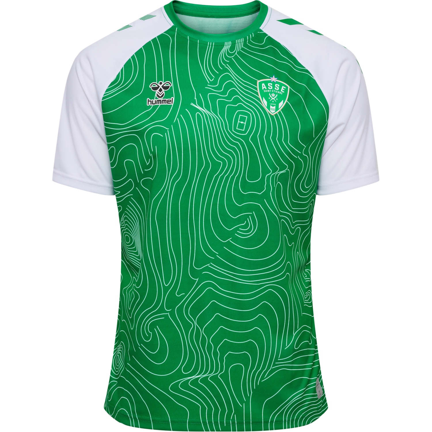 ASSE 22/23 PREGAME JERSEY S/S KIDS, 6129, packshot