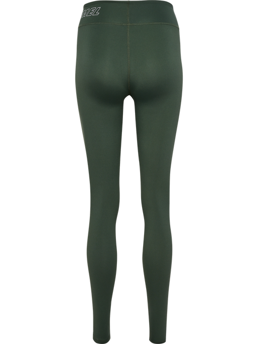 hmlTE FUNDAMENTAL MID WAIST TIGHTS, CLIMBING IVY, packshot