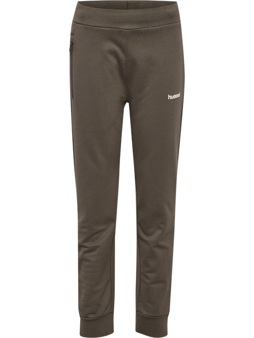 hmlJR REGULAR ADJ WAIST PANTS, DARK NIGHT hmlJR REGULAR ADJ WAIST PANTS, DARK NIGHT, packshot