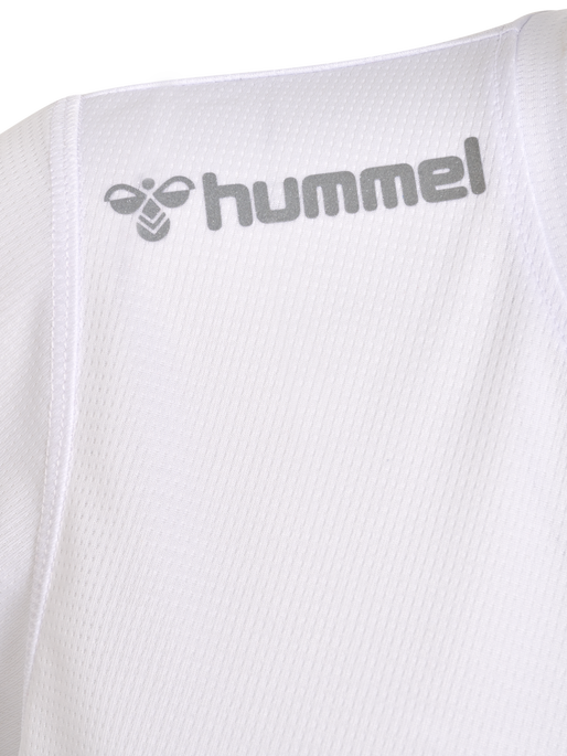 hmlRUN JERSEY S/S WOMAN, WHITE, packshot