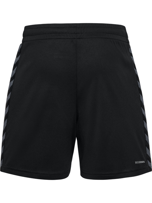 hmlAUTHENTIC PL SHORTS KIDS, BLACK, packshot