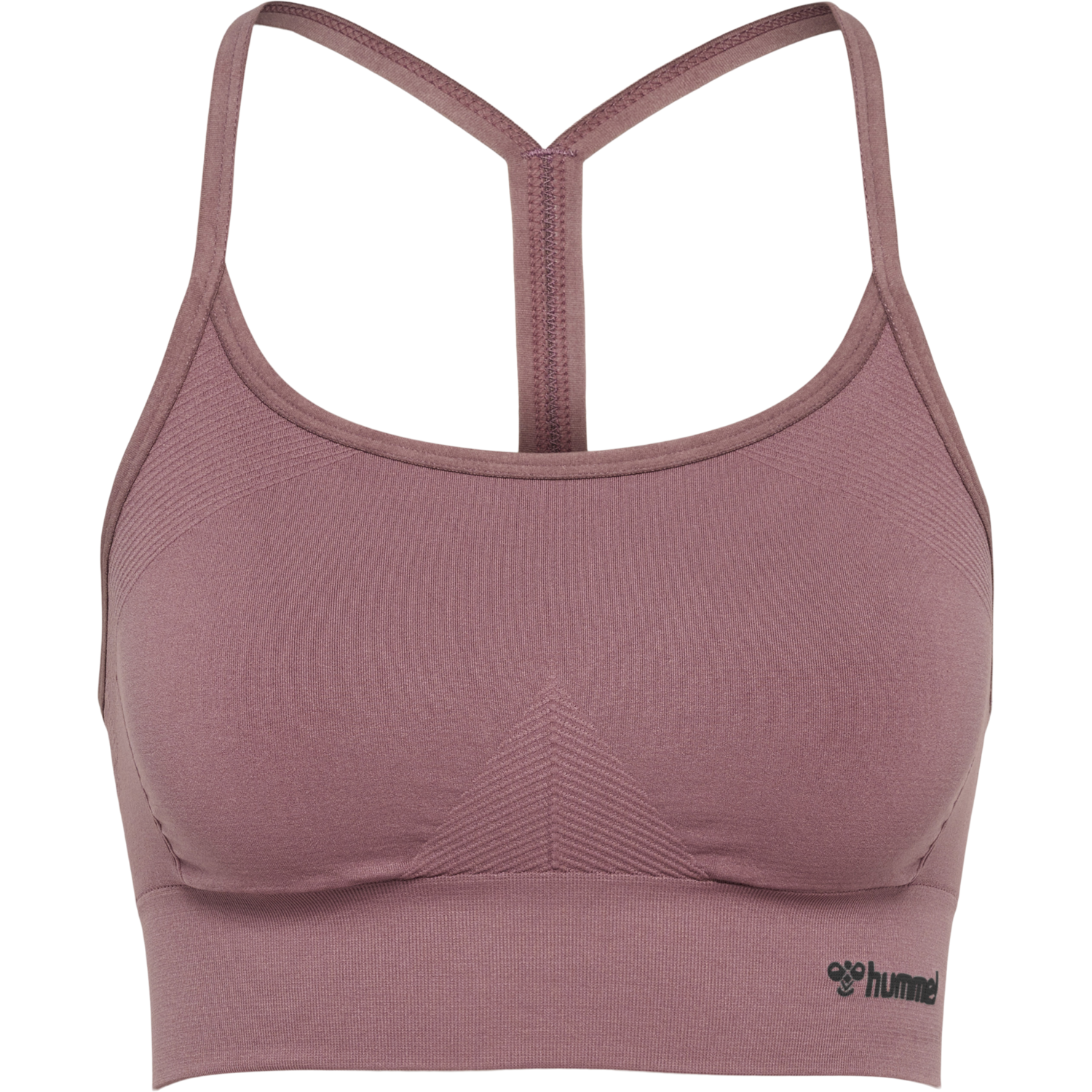 hmlTIFFY SEAMLESS SPORTS TOP, ROSE TAUPE, packshot