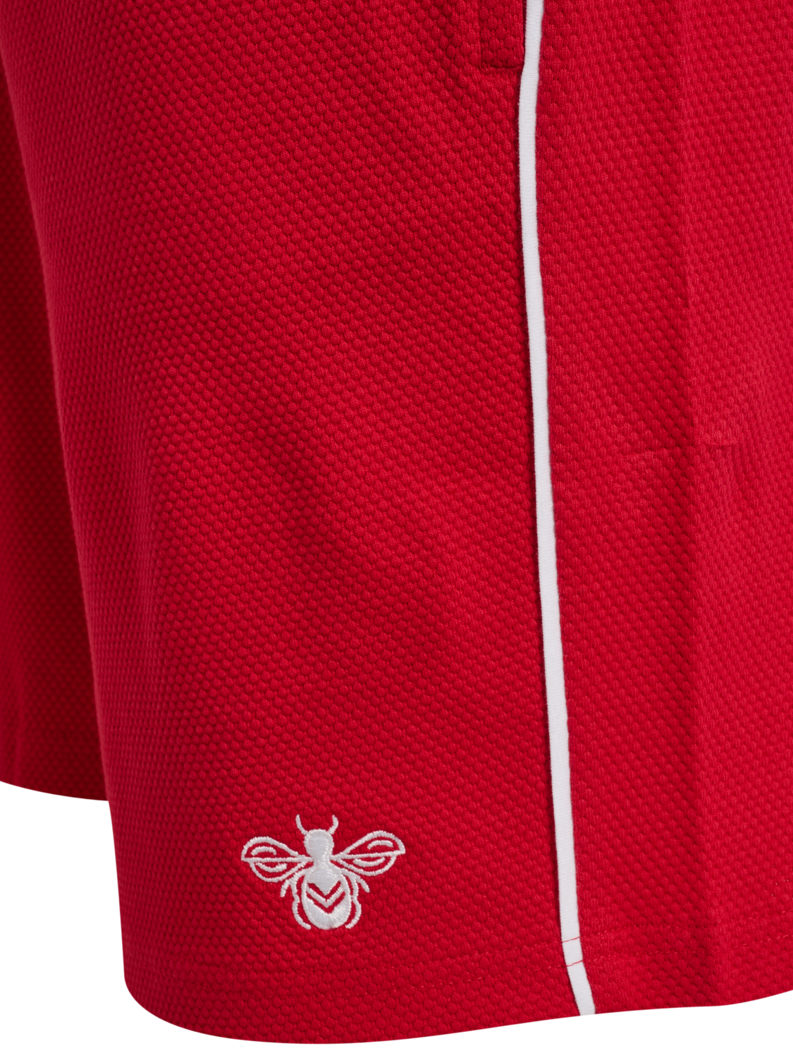 DBU 26 FAN KNITTED SHORTS, TANGO RED, packshot