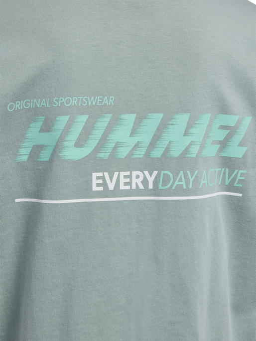 hmlELLA T-SHIRT S/S, ICEBERG GREEN hmlELLA T-SHIRT S/S, ICEBERG GREEN, packshot