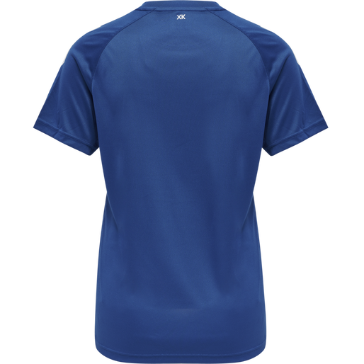 hmlCORE XK CORE POLY TEE  S/S WOMAN, TRUE BLUE hmlCORE XK CORE POLY TEE  S/S WOMAN, TRUE BLUE, packshot