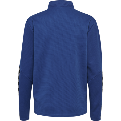 hmlAUTHENTIC HALF ZIP SWEATSHIRT WO, TRUE BLUE, packshot