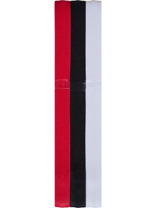 3-PACK HEADBAND 17-18, WHITE/BLACK/TRUE RED 3-PACK HEADBAND 17-18, WHITE/BLACK/TRUE RED, packshot