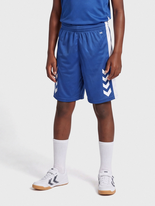 hmlCORE XK BASKET SHORTS KIDS, TRUE BLUE, model