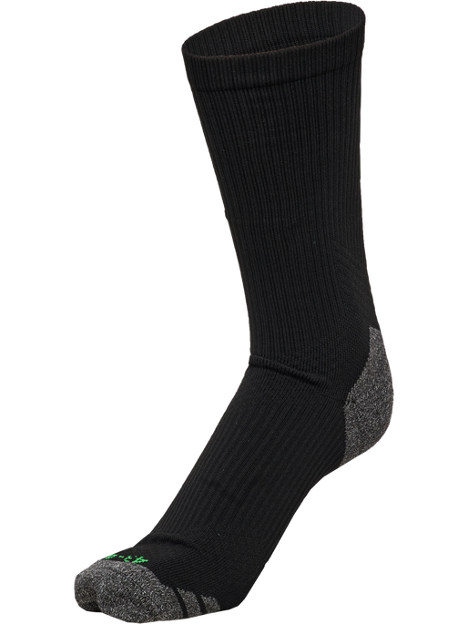 FFHB PRO TRAINING SOCK LOW, BLACK/POISON GREEN FFHB PRO TRAINING SOCK LOW, BLACK/POISON GREEN, packshot
