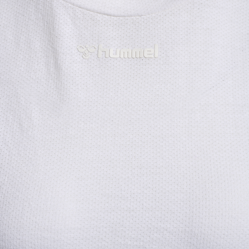 hmlMT VANJA T-SHIRT, WHITE, packshot