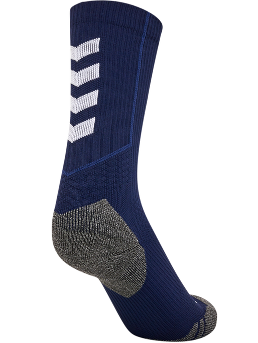 hmlPRO TRAINING SOCKS LOW, MARINE/WHITE, packshot