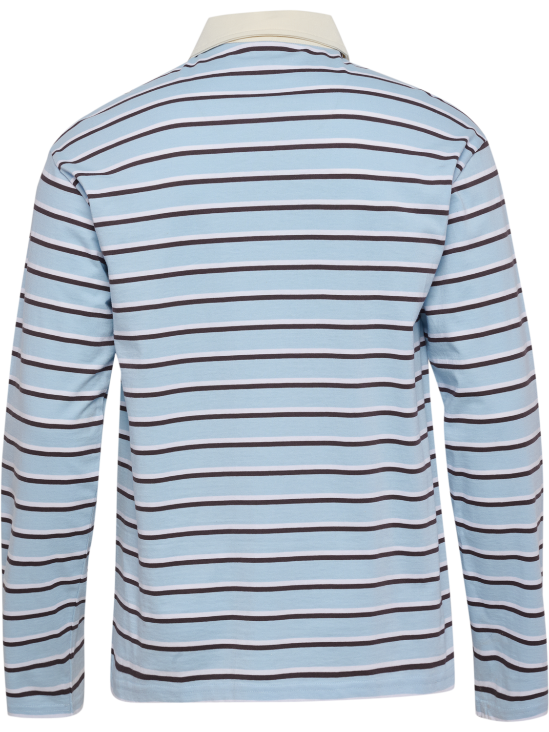 hmlI-D POLO L/S, FLOATY BLUE, packshot