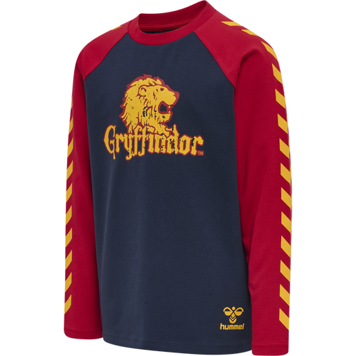 hmlHARRY POTTER BOYS T-SHIRT L/S, SCARLET SAGE, packshot