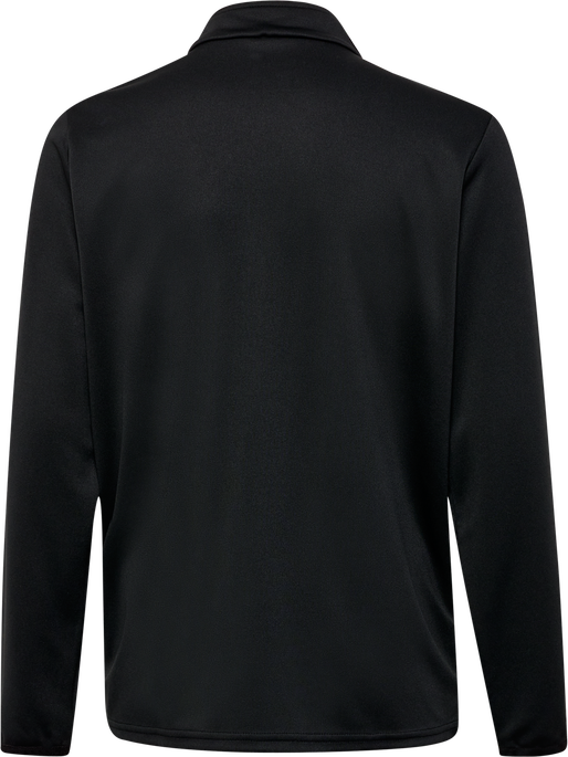 hmlESSENTIAL TRACK JACKET KIDS, BLACK, packshot