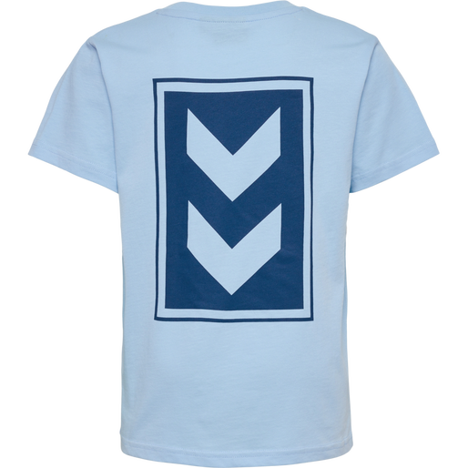 hmlFLOW T-SHIRT S/S, CERULEAN, packshot