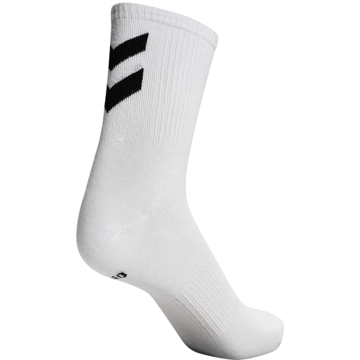 hmlCHEVRON 6-PACK SOCKS, WHITE/WHITE hmlCHEVRON 6-PACK SOCKS, WHITE/WHITE, packshot