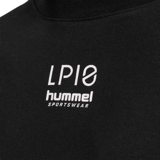hmlLP10 BOXY T-SHIRT, BLACK, packshot