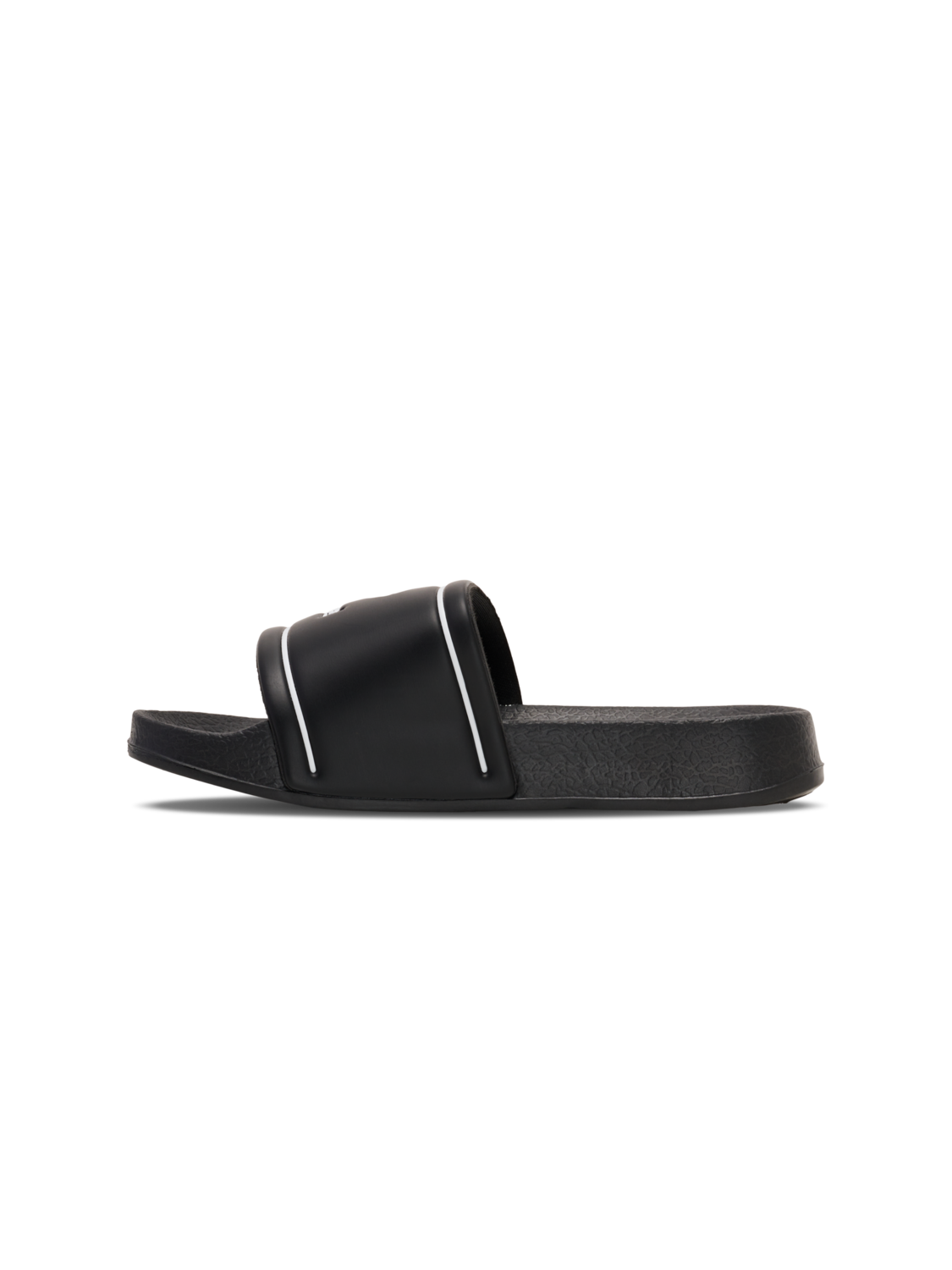 POOL SLIDE JR, BLACK, packshot