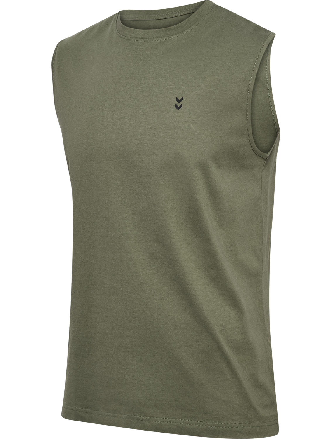 hmlHIIT MUSCLE TANK TOP, DEEP LICHEN GREEN, packshot