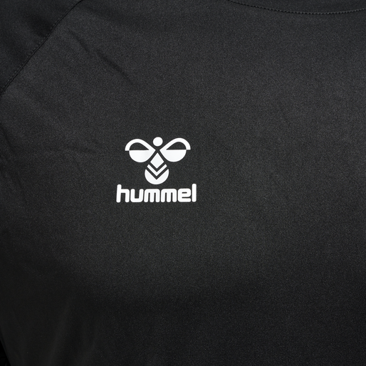hmlCORE XK CORE POLY T-SHIRT S/S, BLACK hmlCORE XK CORE POLY T-SHIRT S/S, BLACK, packshot
