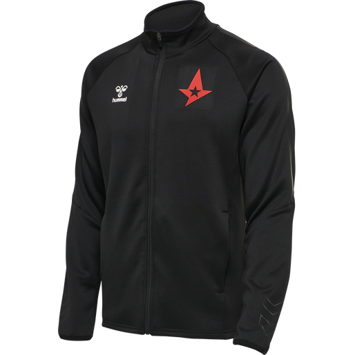 ASTRALIS 20/21 CIMA ZIP JACKET, BLACK WO SPONSOR, packshot