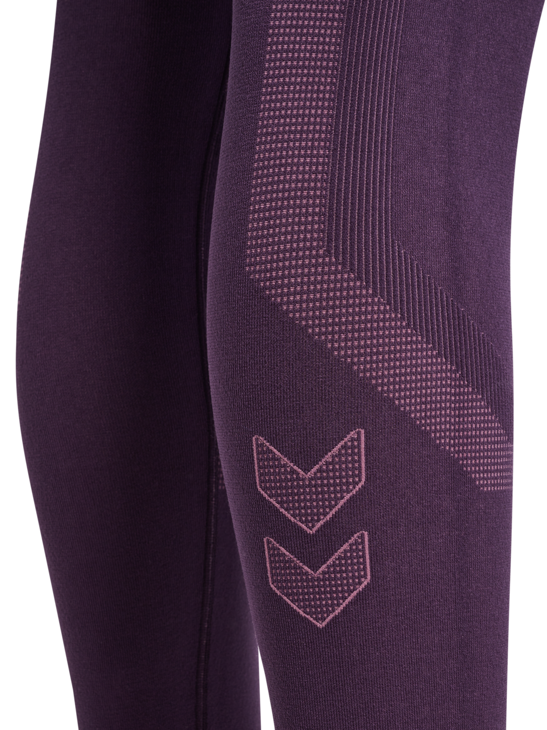hmlMT POWER SEAMLESS MW TIGHTS, PLUM PERFECT, packshot