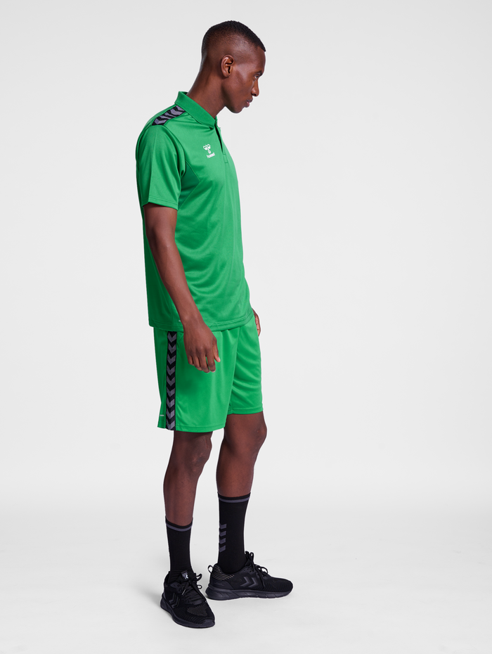 hmlAUTHENTIC FUNCTIONAL POLO, JELLY BEAN, model