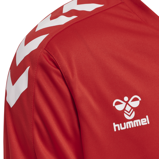 hmlCORE XK POLY JERSEY L/S, TRUE RED, packshot