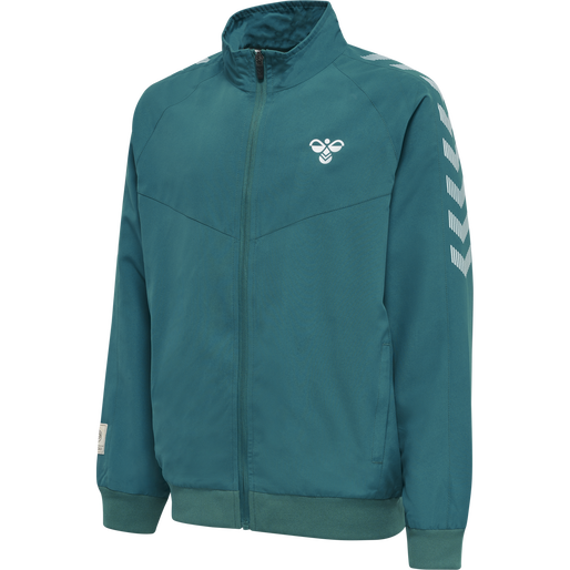 hmlGG12 TRACK JACKET KIDS, DEEP LAGOON hmlGG12 TRACK JACKET KIDS, DEEP LAGOON, packshot