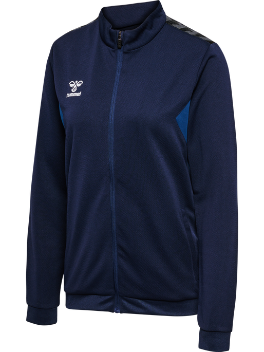 hmlAUTHENTIC PL ZIP JACKET WOMAN, MARINE, packshot