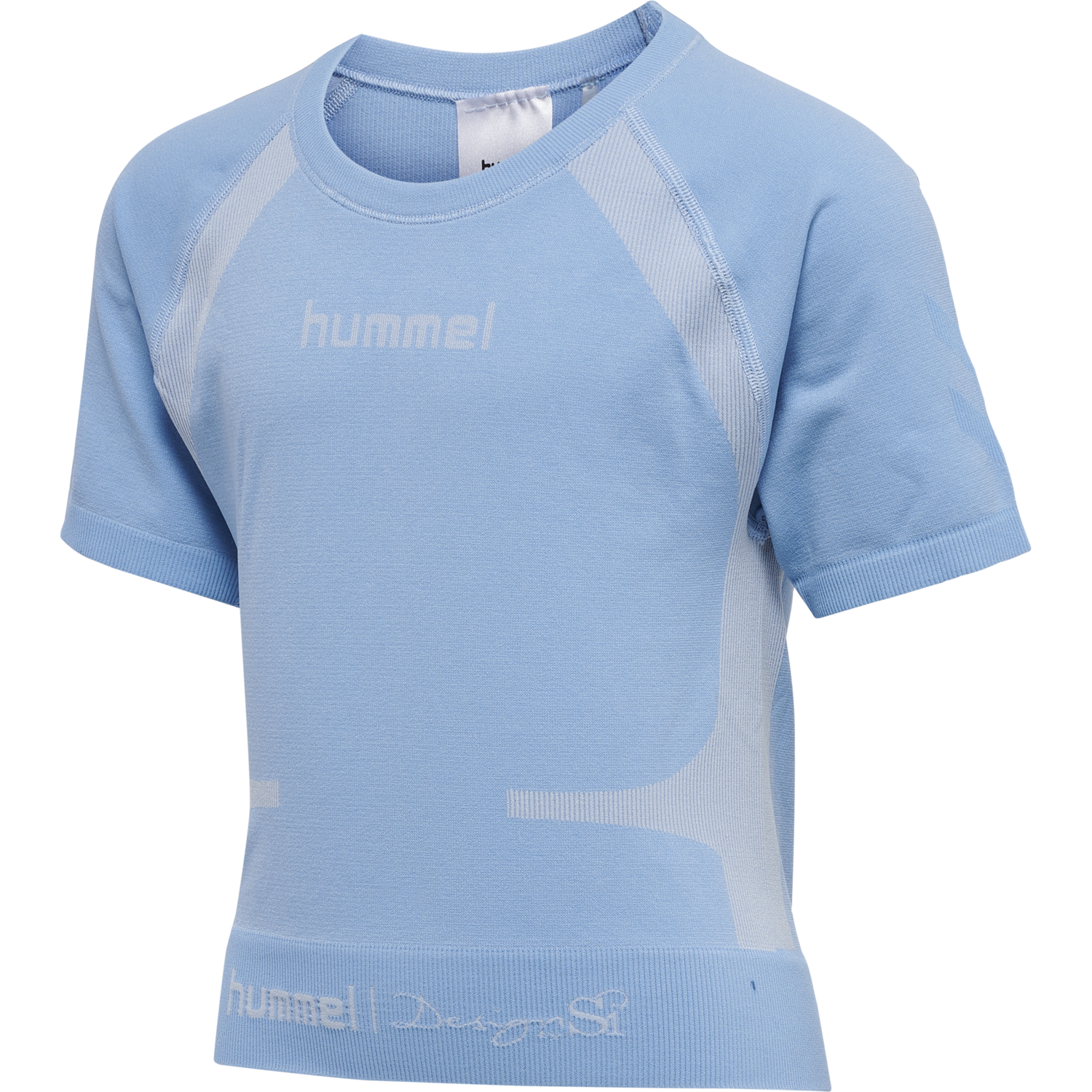 hmlSI SEAMLESS T-SHIRT S/S, BEL AIR BLUE, packshot