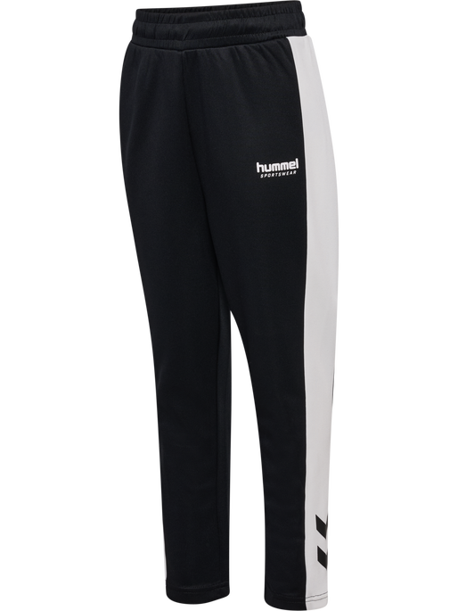 hmlJR COLORBLOCK TRACKSUIT, BLACK, packshot
