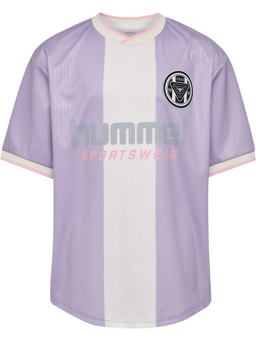 hmlJR LOOSE BALL  JERSEY S/S SET, LAVENDER hmlJR LOOSE BALL  JERSEY S/S SET, LAVENDER, packshot