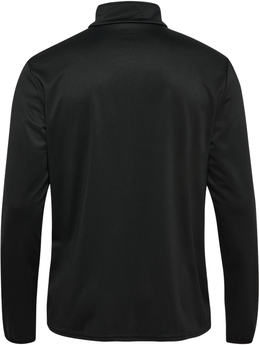 hmlESSENTIAL HALF-ZIP, BLACK, packshot