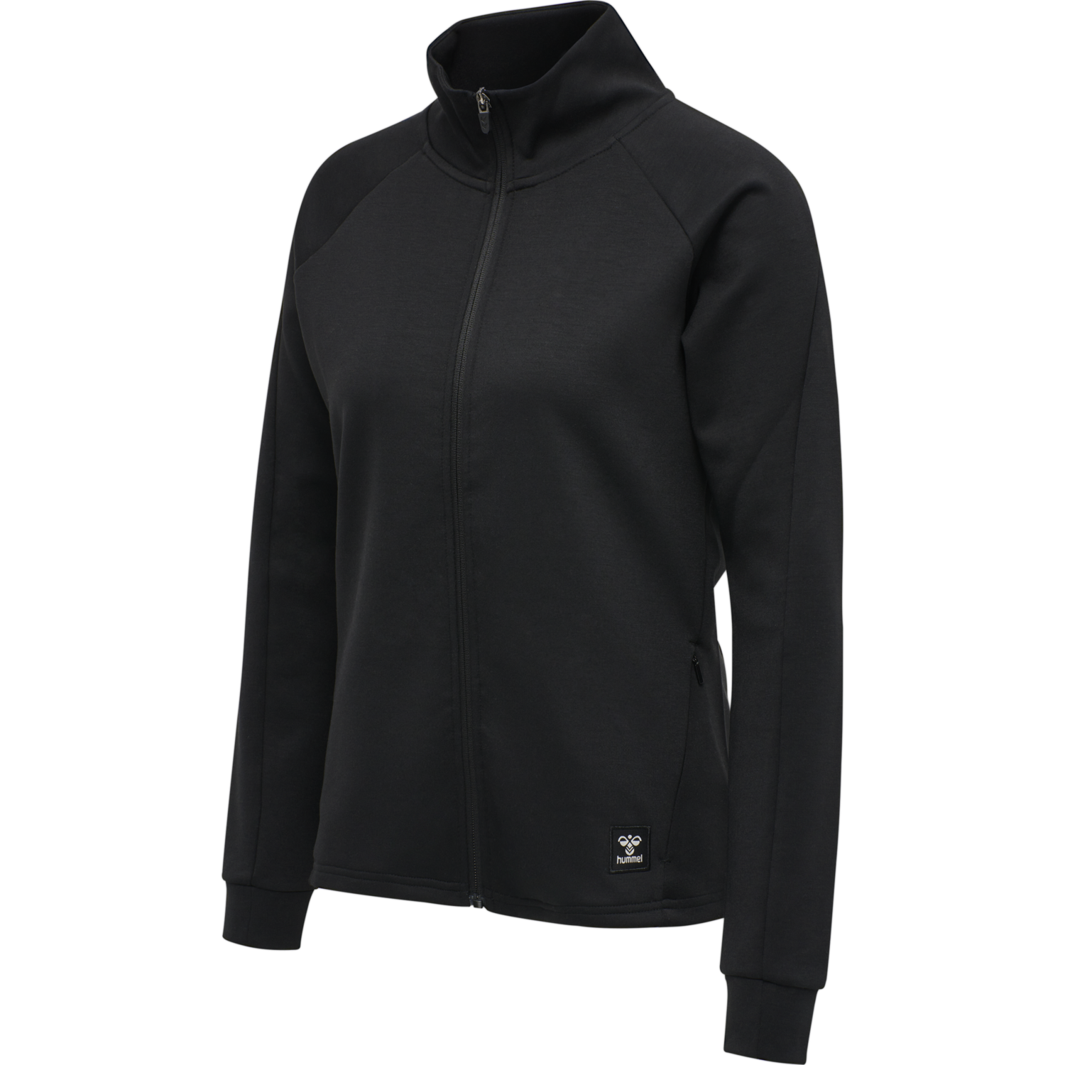 hmlESSI ZIP JACKET , BLACK, packshot