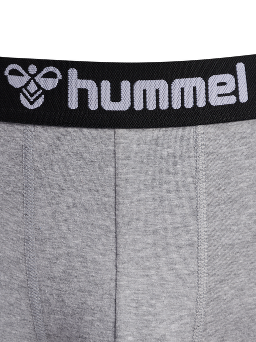 hmlBOXERS 2-PACK, GREY MELANGE hmlBOXERS 2-PACK, GREY MELANGE, packshot