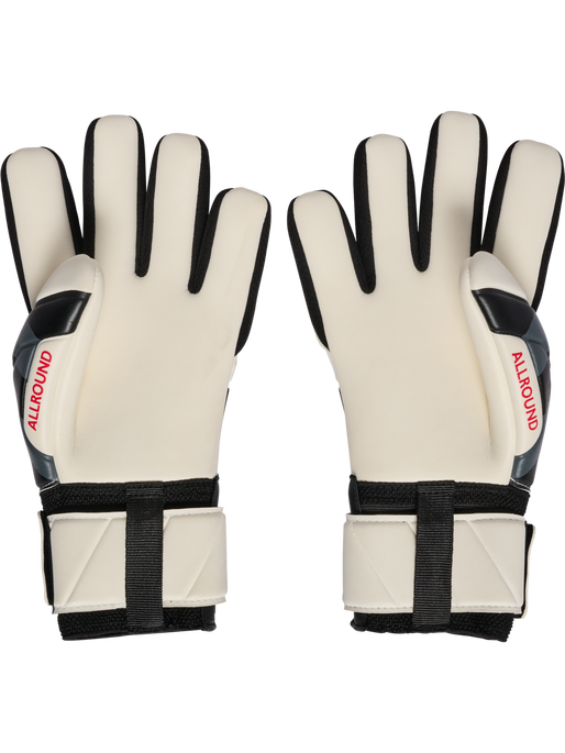 hmlGK GLOVES ALLROUND GRIP, WHITE/BLACK/RED, packshot