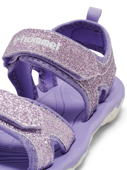 SANDAL GLITTER JR, VIOLET TULIP, packshot