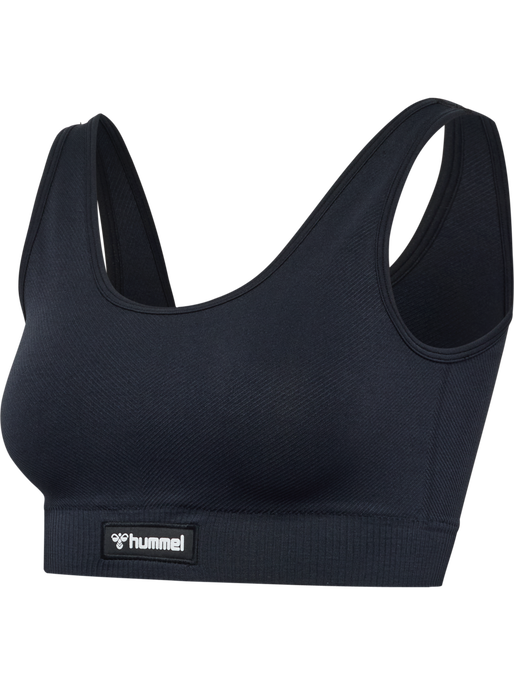 hmlALIVE SEAMLESS BRA, BLACK hmlALIVE SEAMLESS BRA, BLACK, packshot