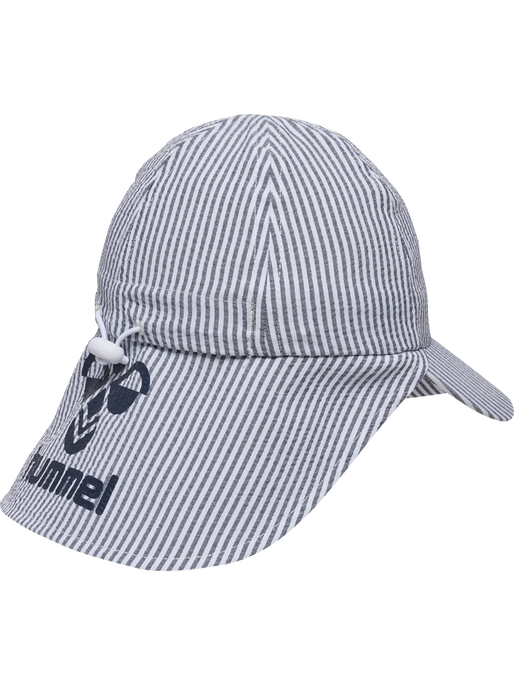 hmlBREEZE CAP STRIPED, NAVY BLAZER/BRIGHT WHITE, packshot